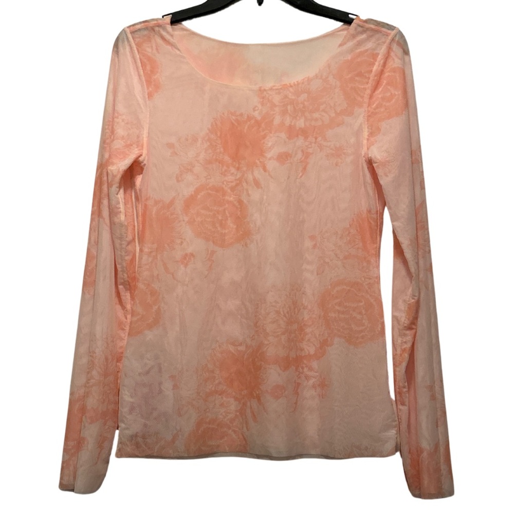 NWT Lululemon RARE VINTAGE DANCE Shadow Top Floral Sheer Mesh